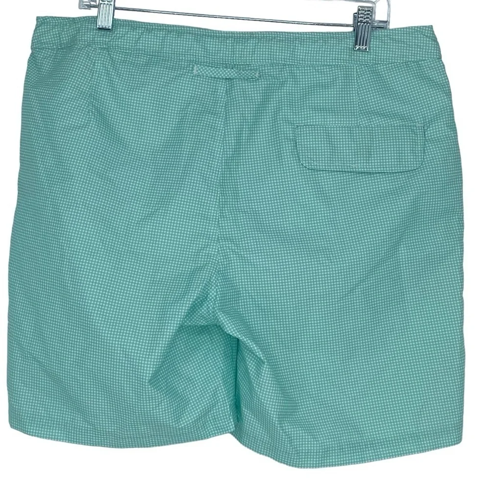 Cole green and white swim trunks men's size 36